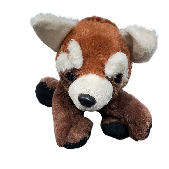 Plush Petting Zoo Red Panda Stuffed Animal 1994 11" Nursery Baby Shower Vintage - Picture 5 of 12